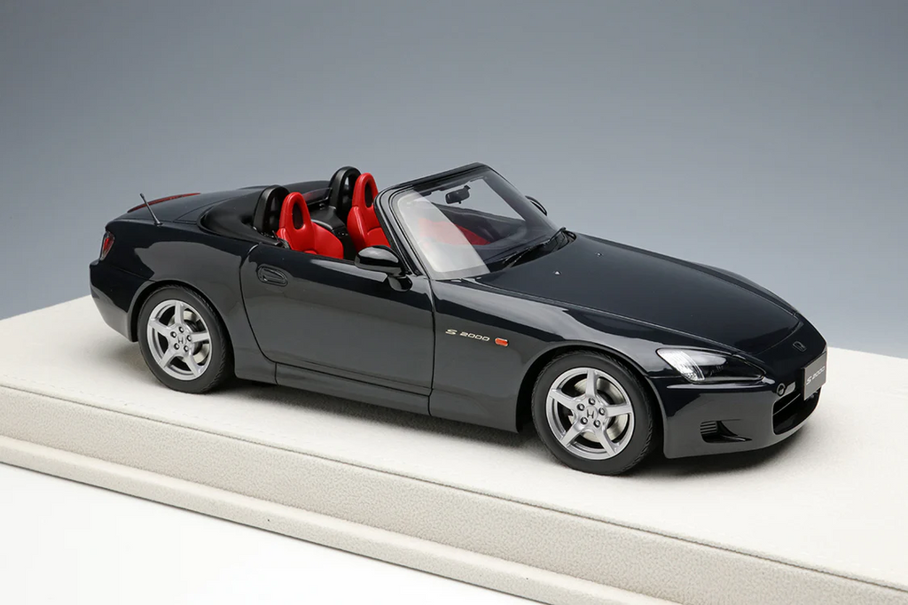 EIDOLON EML110C 1/18 Honda S2000 AP1 1999 Berlina Black Resin Model