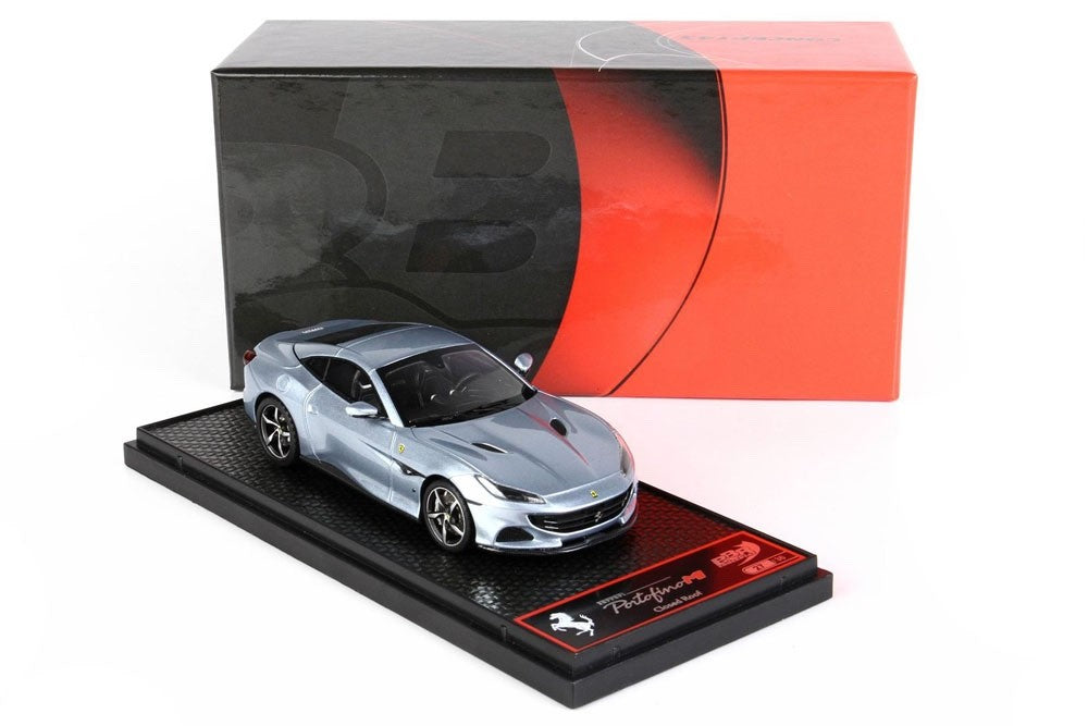 BBR BBRC250C 1/43 Ferrari Portofino M Grigio Alloy Black Roof Closed Ltd 36pcs