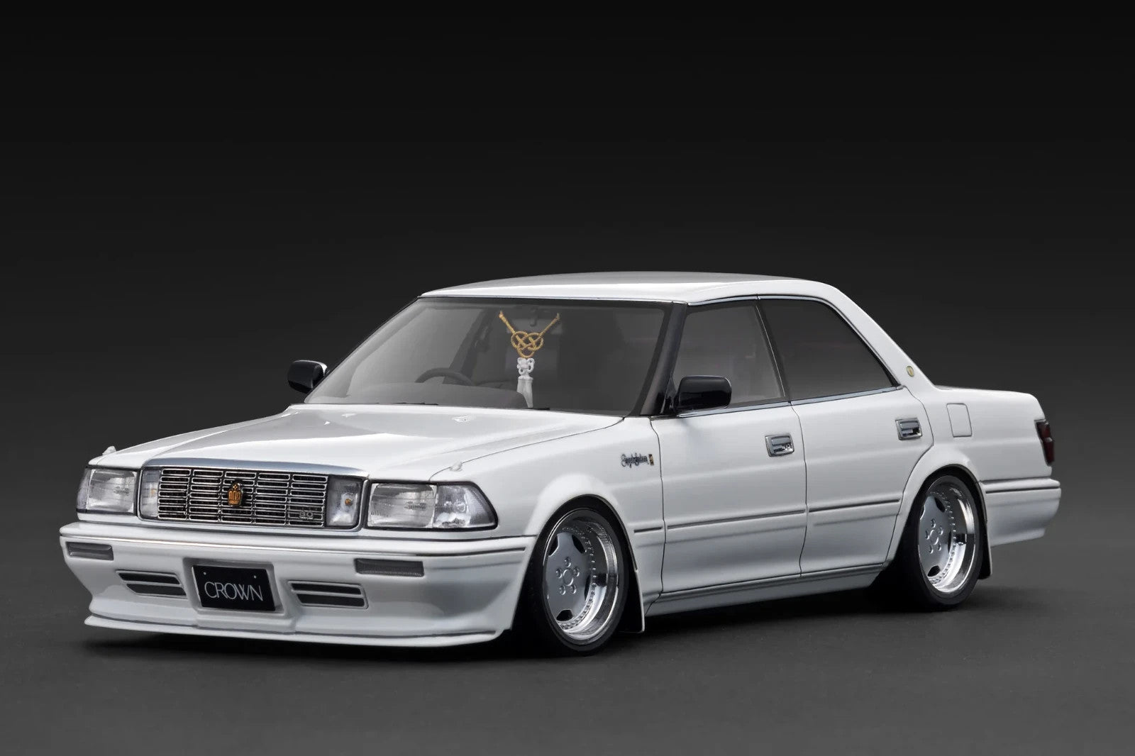 Ignition Model IG3735 1/18 Toyota Crown Royal Saloon G 130 White