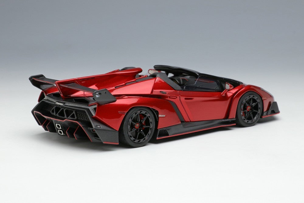 EIDOLON EM451A 1/43 Lamborghini Veneno Roadster 2015 Red Resin