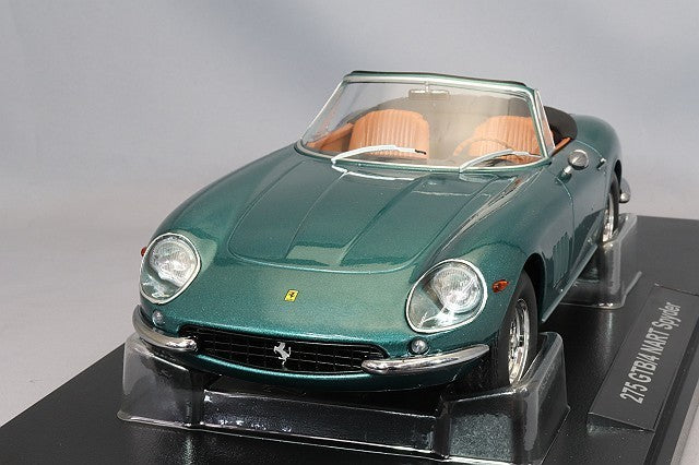 KK Scale KKDC180237 1/18 Ferrari 275 GTB4 NART Spider Green Metallic