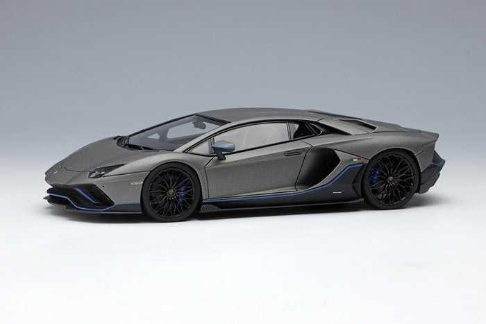 EIDOLON EM633C 1/43 Lamborghini Aventador LP780-4 Ultimae Grigio Titans Resin