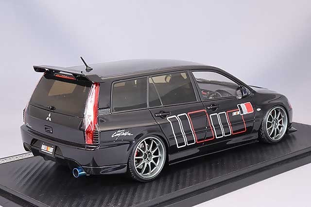 Ignition Model IG2770 1/18 Mitsubishi Lancer Evolution Wagon CT9W RALLIART Black