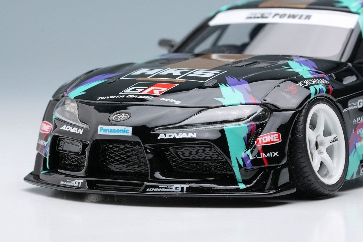 Make Up EIDOLON EM722 1/43 Toyota GR Supra Drift by HKS 2019 Limited