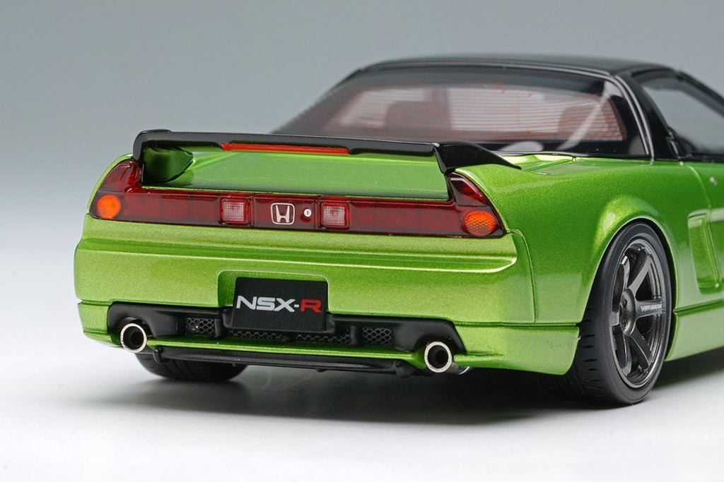 Make Up EIDOLON EM825E 1/43 Honda NSX-R NA2 2002 Lime Green Pearl Resin