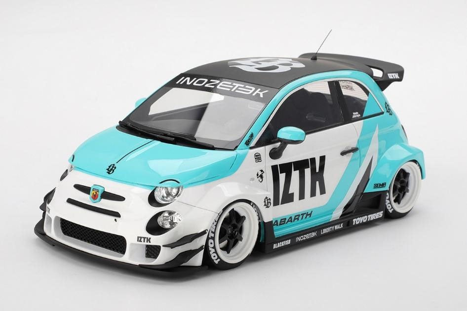 Top Speed TS0623 1/18 Abarth 595 LB-WORKS x Abas Works IZTK Resin