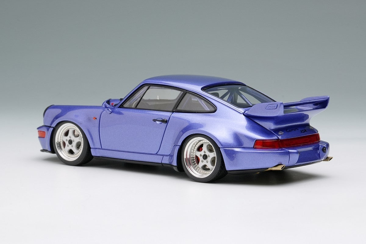 Make Up VISION VM162H 1/43 Porsche 911 (964) Carrera RSR 3.8 Lavender Blue