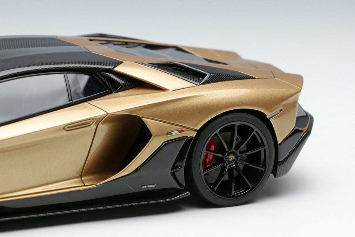 EIDOLON EM634C 1/43 Lamborghini Aventador LP780-4 Ultimae 2021 Oro Elios