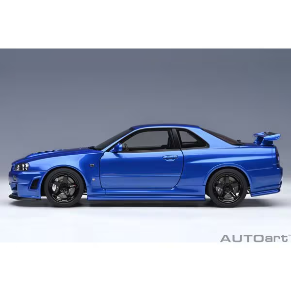AUTOart 77462 1/18 Nissan Skyline NISMO R34 GT-R Z-Tune Bayside Blue