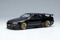 Make Up EIDOLON EM509D 1/43 Nissan Skyline GT-R V-spec II Black Pearl 2000