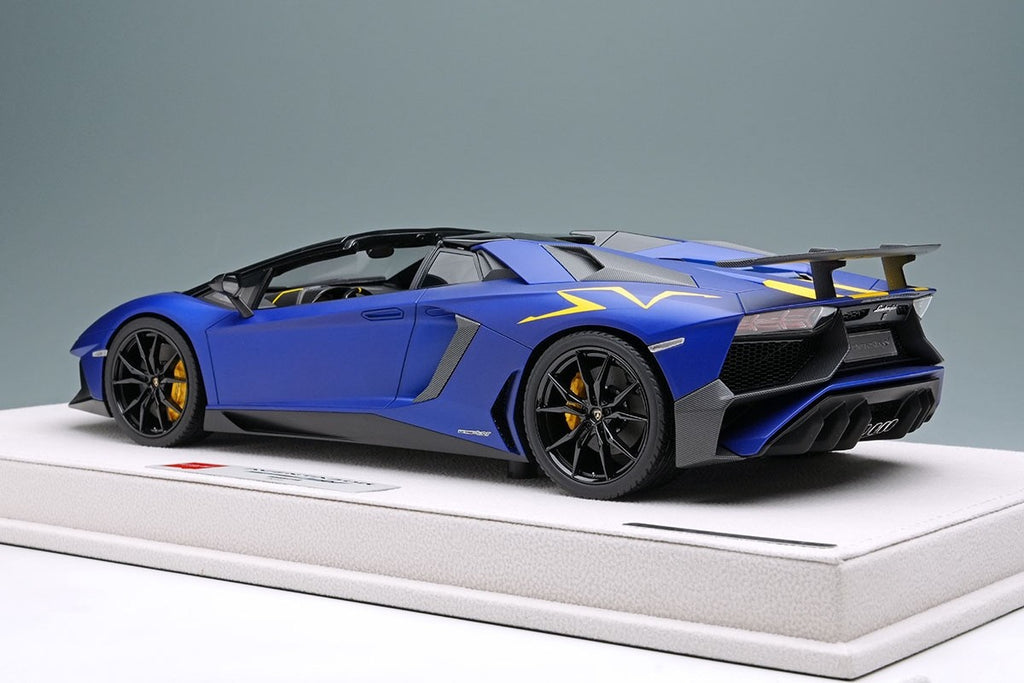 EIDOLON EML007G 1/18 Lamborghini Aventador SV Roadster 2015 Candy Blue Ltd 50pcs
