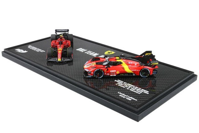BBR EX56 1/43 Ferrari 499P LM 2023 Winner & SF-23 Italy GP Monza Limited 100pcs