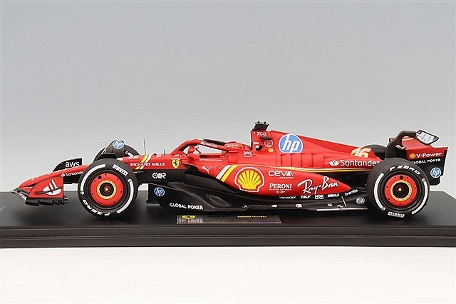 Looksmart LS18F1067 1/18 Ferrari SF-24 F1 US GP Austin 2024 Winner #16 Leclerc