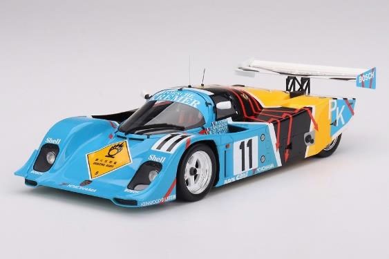 Top Speed TS0472 1/18 Porsche 962 CK6 1990 Le Mans White Art Car #11 Kremer Race