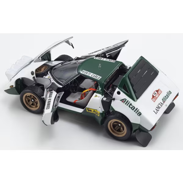 Kyosho KS08130E 1/18 Lancia Stratos HF Monte Carlo 1975 Diecast