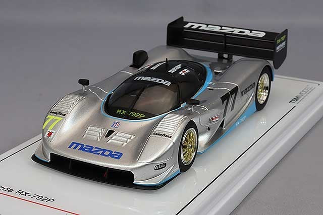 TSM TSM430561 1/43 Mazda RX-792 MazdaSpeed #77 Silver Resin