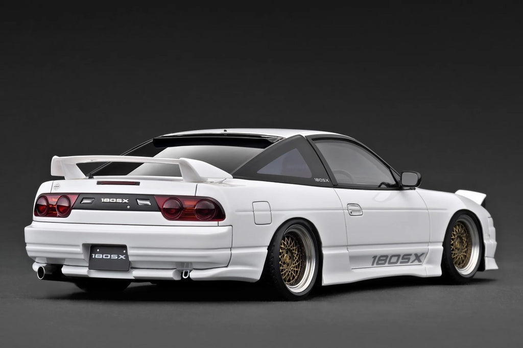 Ignition Model IG3763 1/18 Nissan 180SX Type X RPS13 White Pandem Mesh