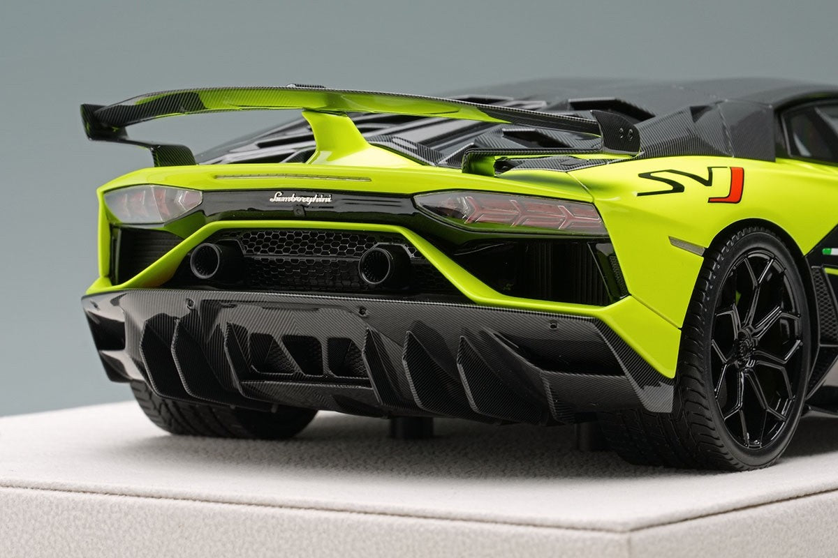 EIDOLON EML025I 1/18 Lamborghini Aventador SVJ 2018 Verde Scandal Resin 50pcs