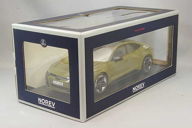 Norev NO188380 1/18 Audi RS e-tron GT 2021 Olive Green Metallic Diecast