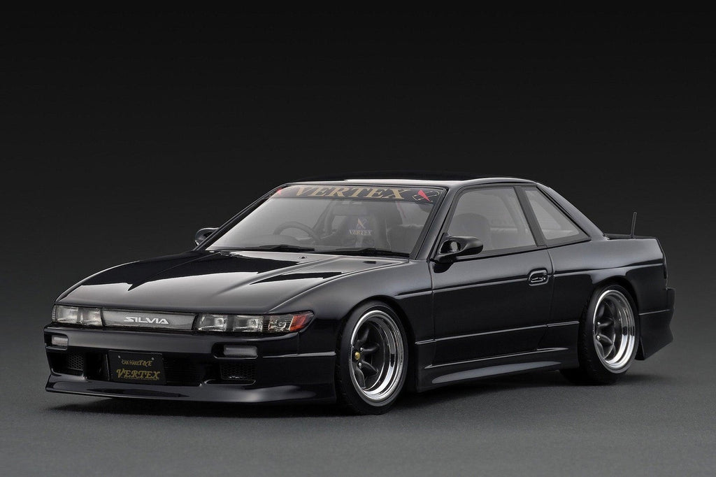 Ignition Model IG3588 1/18 Vertex S13 Silvia Black Watanabe 8-Spoke
