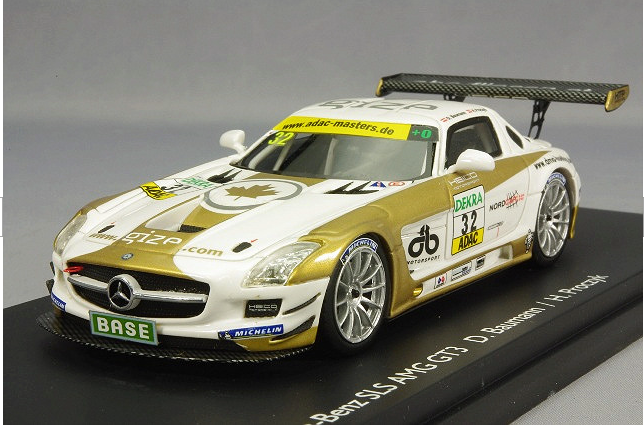 Schuco SCH450882300 1/43 Mercedes-Benz SLS AMG GT3 2011 #32 Multi Color