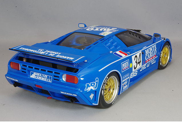 AUTOart 89417 1/18 Bugatti EB110 SS Le Mans 24H #34 1994 Livery