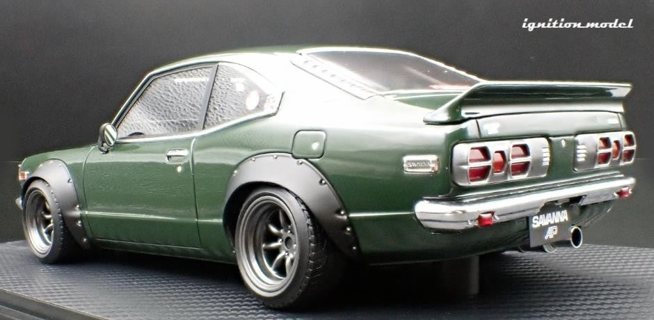 Ignition Model IG3729 1/18 Mazda Savannah S124A Semi Works Green