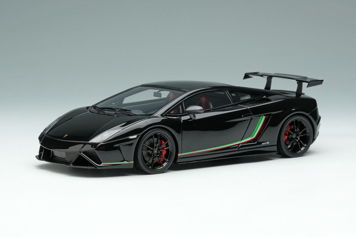 EIDOLON EM670E 1/43 Lamborghini Gallardo LP570-4 Squadra Corse 2014 Black Resin