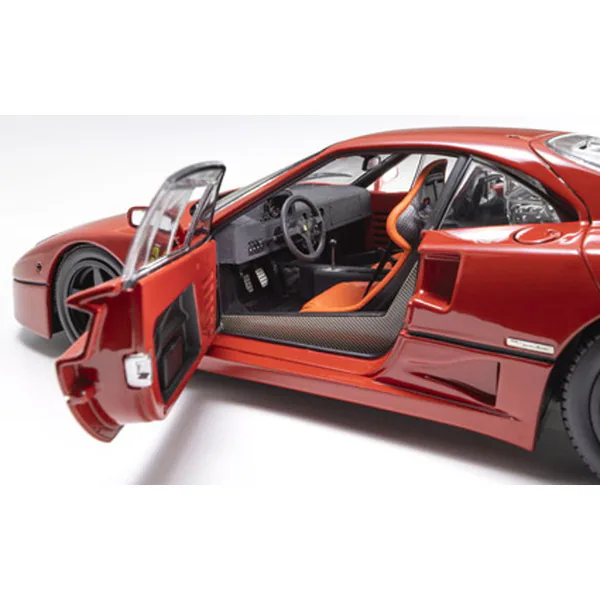 Kyosho KS08416RLM 1/18 Ferrari F40 Lightweight LM Wing Red Die-cast Model Car