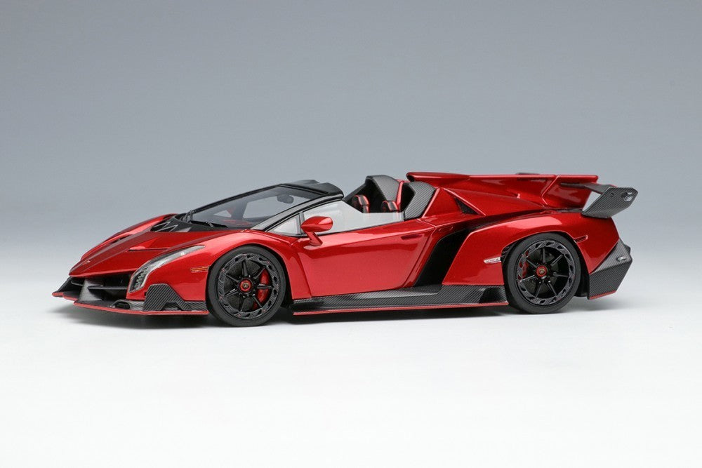 EIDOLON EM451A 1/43 Lamborghini Veneno Roadster 2015 Red Resin