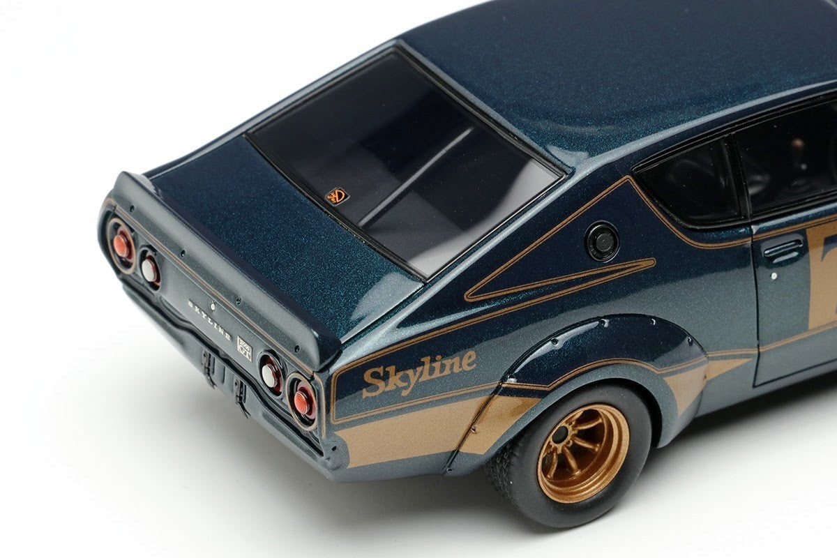 Make Up VISION VM272 1/43 Nissan Skyline GT-R KPGC10 1972 Tokyo Show Green