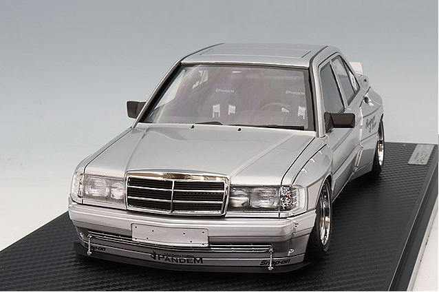 Ignition Model IG3770 1/18 Mercedes-Benz 190E PANDEM 190 Silver
