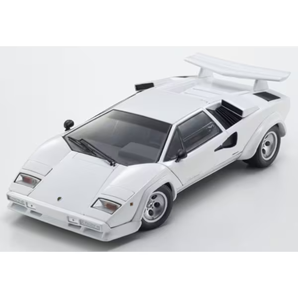 Kyosho KS08320WFL 1:18 Lamborghini Countach LP400S White Diecast Model Car
