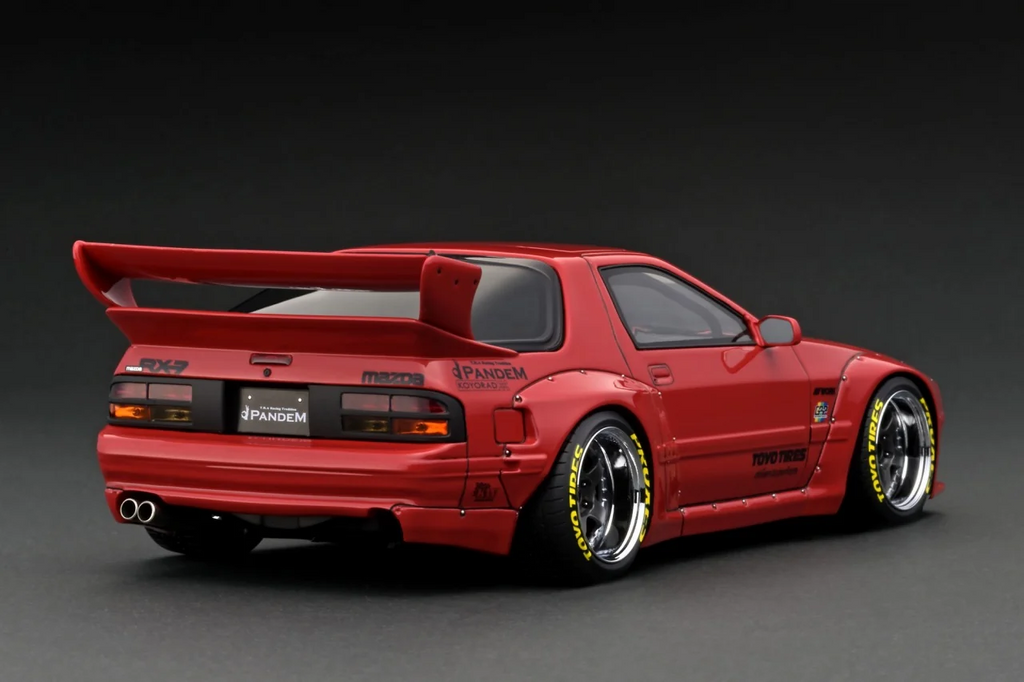 Ignition Model IG2914 1/18 PANDEM Mazda RX-7 FC3S Red Resin