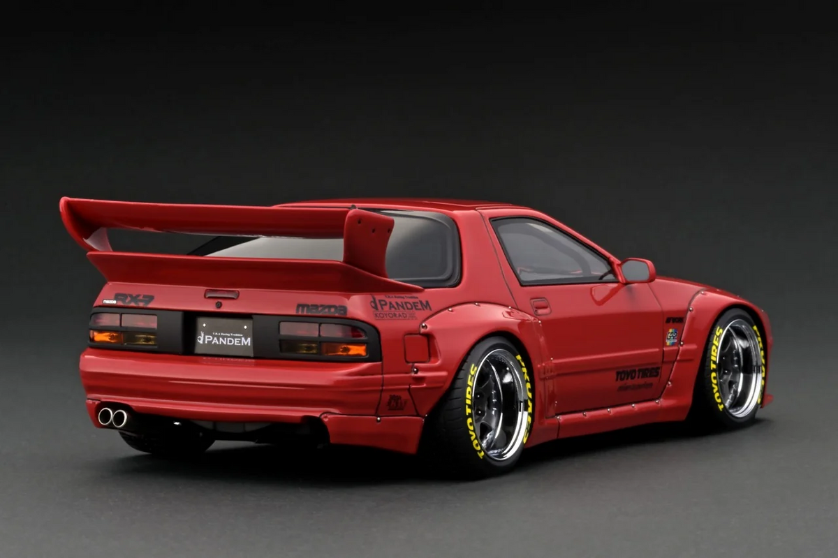Ignition Model IG2914 1/18 PANDEM Mazda RX-7 FC3S Red Resin