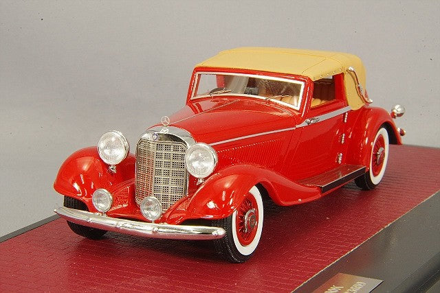 MATRIX MX41302-152 1/43 Mercedes-Benz 500K DHC Corsica 1935 Closed Red Resin
