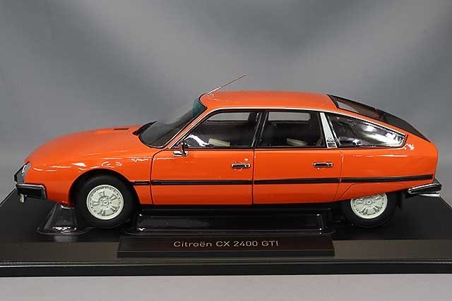 Norev NO181524 1/18 Citroen CX 2400 GTI 1977 Mandarin Orange Diecast Model Car