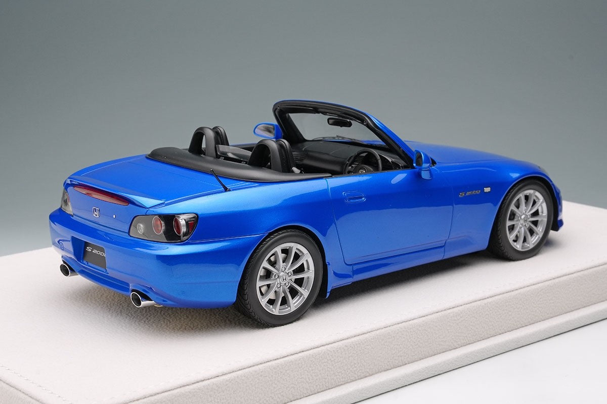 EIDOLON EML197A 1/18 Honda S2000 AP2 2020 Bermuda Blue Resin Limited 100pcs