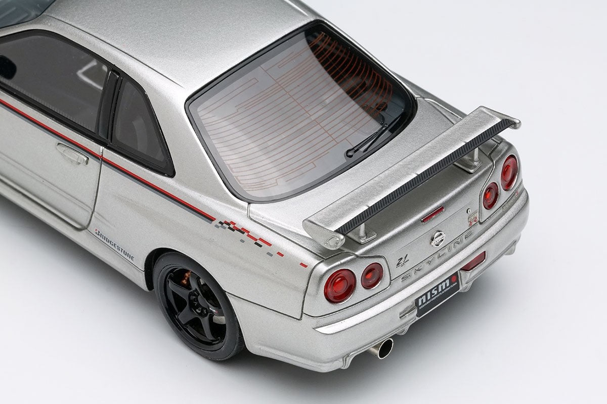 Make Up EIDOLON EM791 1/43 Nismo R34 GT-R Z-tune Prototype TAS 2001 Silver