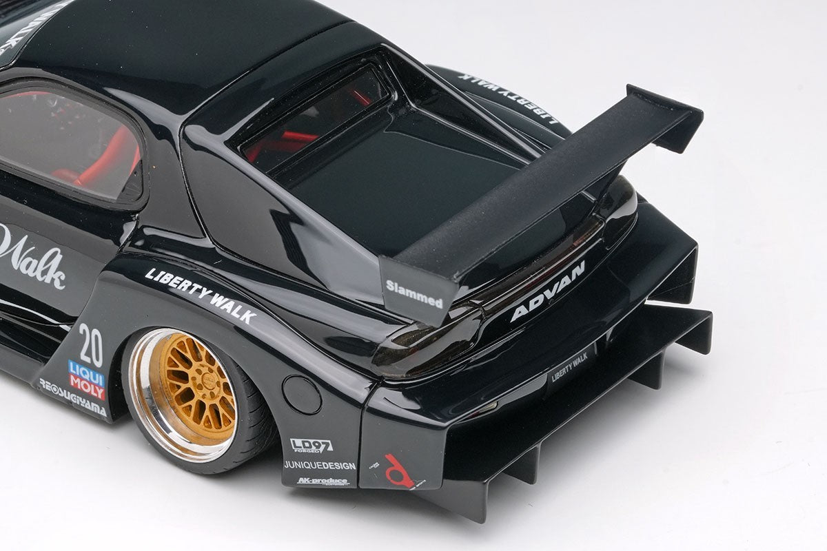 Make Up EIDOLON LB028A 1/43 Mazda FD3S RX-7 Black Resin Limited 200pcs