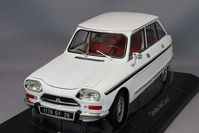 Norev NO181679 1/18 Citroen Ami Super 1974 Meije White Die-cast