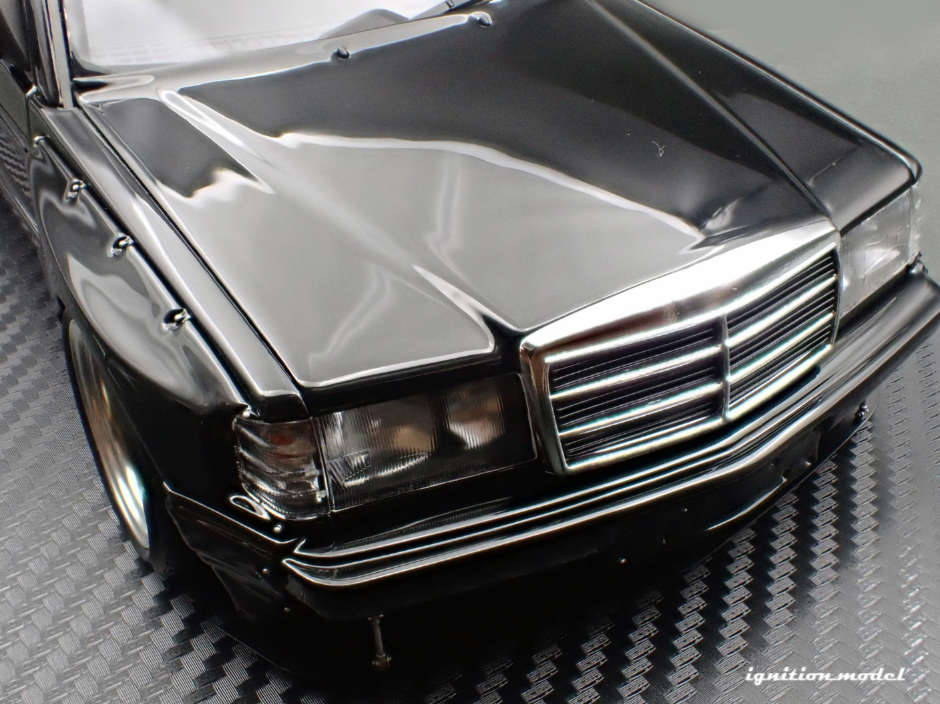 Ignition Model IG3769 1/18 Pandem 190 Black Widebody