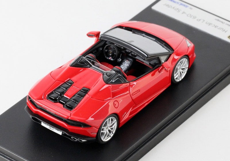 Looksmart LS452F 1/43 Lamborghini Huracan LP610-4 Spyder Rosso Mars Pearl Red