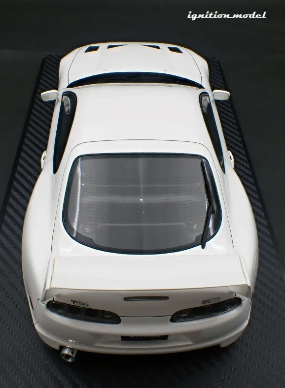 Ignition Model IG3597 1/18 Toyota Supra A80 TRD 3000GT White Resin