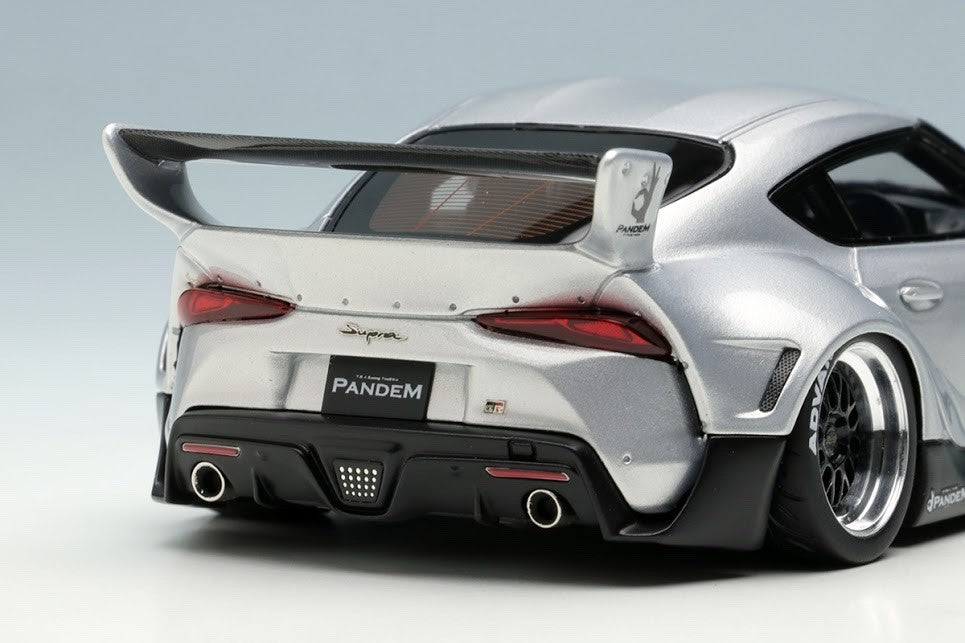 Make Up EIDOLON RB006D 1/43 Toyota Pandem GR Supra Ver1 Silver Metallic 2019