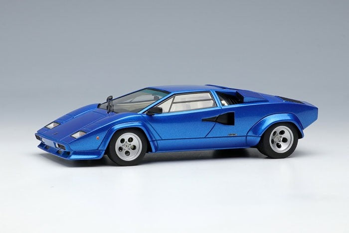 Make Up EIDOLON EM651A 1/43 Lamborghini Countach LP5000S Metallic Blue 1982