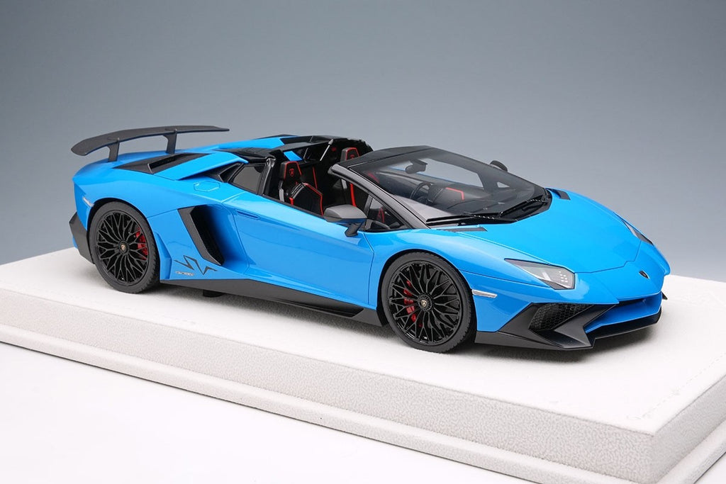 EIDOLON EML007B 1/18 Lamborghini Aventador LP750-4 SV Roadster 2015 Pearl Blue