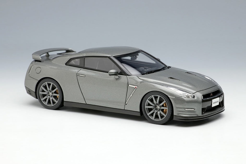 Make Up EIDOLON EM414E 1/43 Nissan GT-R R35 Dark Metal Gray Metallic 2014