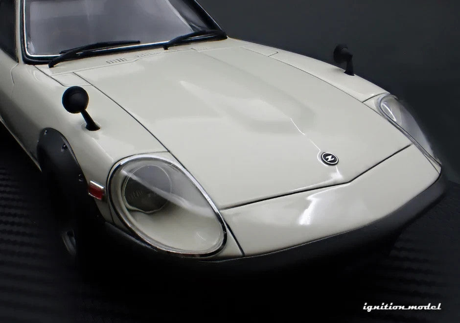 Ignition Model IG3722 1/18 Nissan Fairlady 240ZG HS30 White Resin