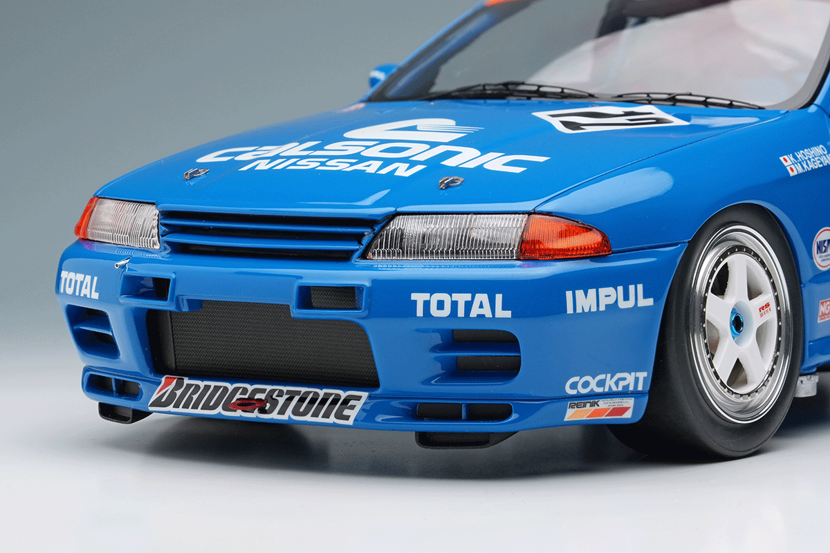 EIDOLON EML186 1/18 Calsonic Skyline GT-R Gr.A 1993 Highland 300km Winner #12